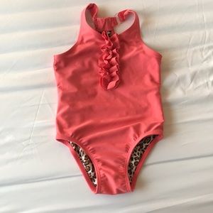 Girls Mauve Bathing Suite